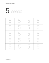 Count and trace number 5