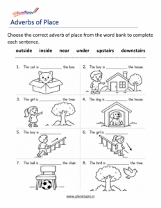 Fill in the blanks with suitable adverbs