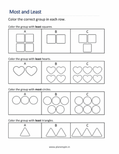 Color the correct group 
