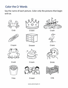 Color pictures begin with Cr blends