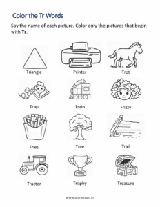 Color pictures begin with Tr blends