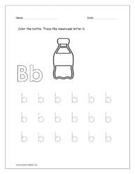 Color the bottle