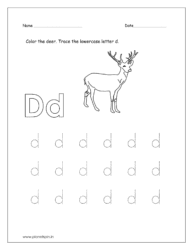 Color the deer 