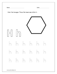 Color the hexagon