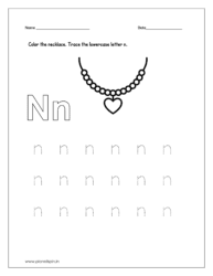 Color the necklace 