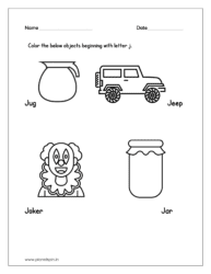 Objects beginning with letter J