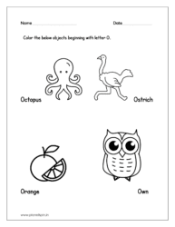 Objects beginning with letter O