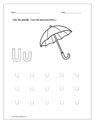 Color the umbrella 