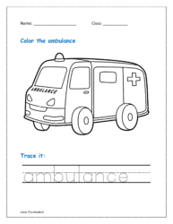 Ambulance is a type of emergency medical vehicle that is specifically made to respond quickly to medical emergencies and offer pre-hospital care and transportation to people who are hurt, unwell, or in need of medical attention.
