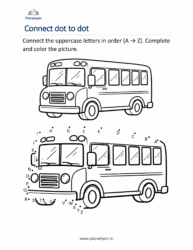 Complete the picture with dots A to Z