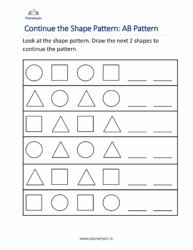Continue the Shape Pattern