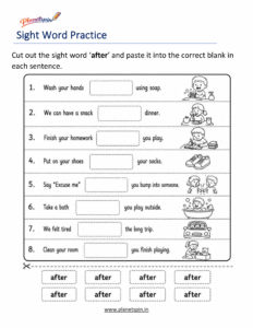 after cut paste printable worksheet