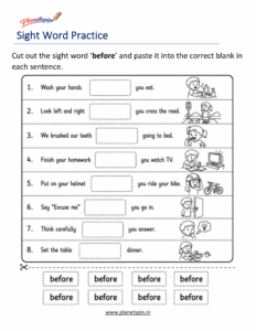  before cut paste printable worksheet