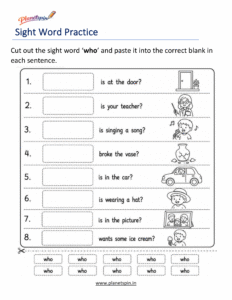  who cut paste printable worksheet