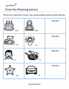 Draw another picture that rhymes
