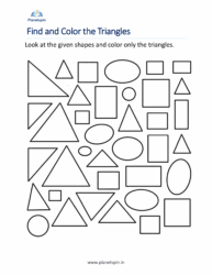 Find and color shapes