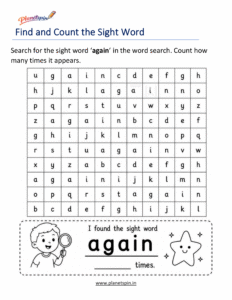 Build the word again with letters worksheet