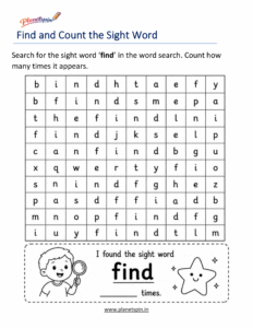 Build the word find with letters worksheet