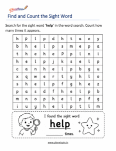 Build the word help with letters worksheet