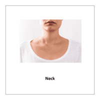 Flash card of body parts: Neck