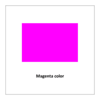 Flash card of Magenta color