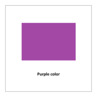 Flash card of Purple color