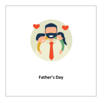 Flashcard of Father's day