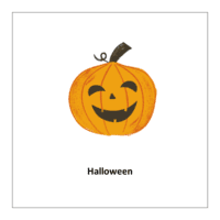 Holidays Flashcard of Halloween