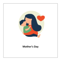 Flashcard of Mother's day