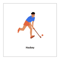flashcard of Hockey (sports flashcards printable pdf)
