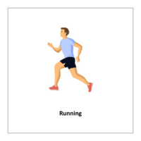 flashcard of Running