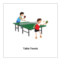flashcard of Table Tennis