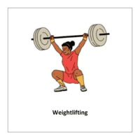 flashcard of Weight Lifting