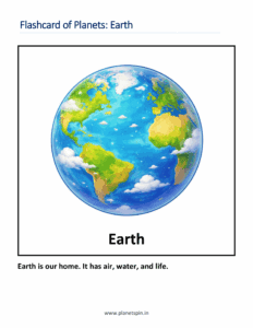 Flashcard of Earth