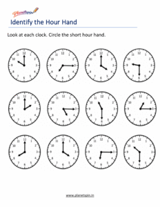 Read Analog Clocks to Tell Time to the Hour