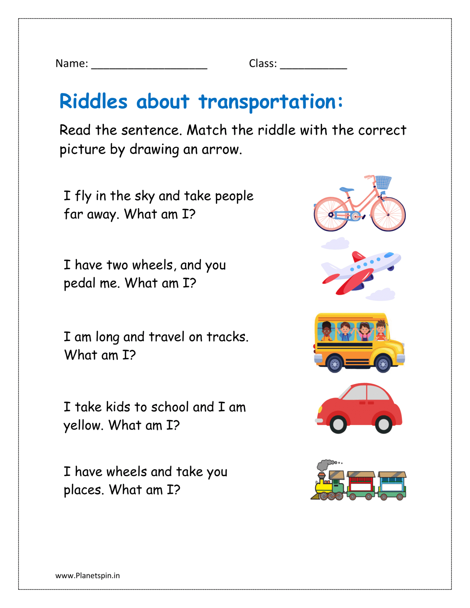 Kids Riddles Worksheet Riddles worksheet PDF for kindergarten | Planetspin.in