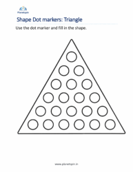 Dot marker shapes printables