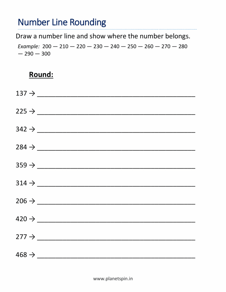 Where Numbers Rounding 3 digit numbers to the nearest 100 worksheets
