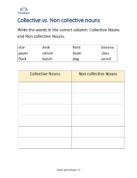 Identify collective nouns in sentences