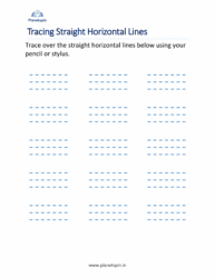 Line tracing worksheets